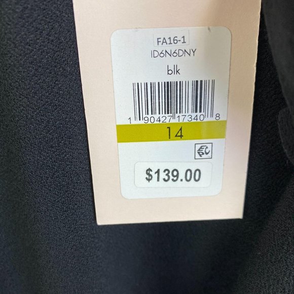 Black High Neck Dress - Picture 5 of 8